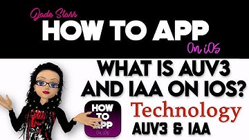 What is AUv3 and IAA on iOS? - Technology - Special Event - How To App on iOS! - EP 835 S11