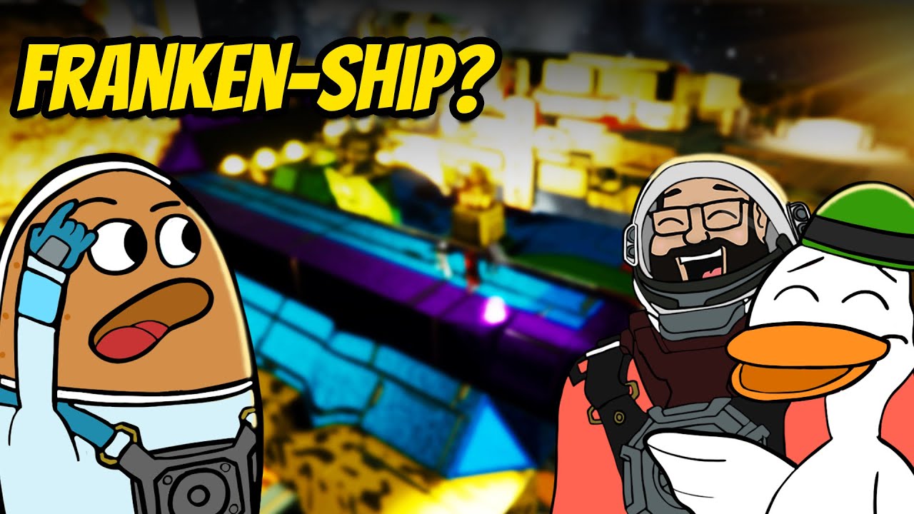 WE BUILT A SHIP OUT OF OUR ENEMIES! | Space Engineers Multiplayer - YouTube