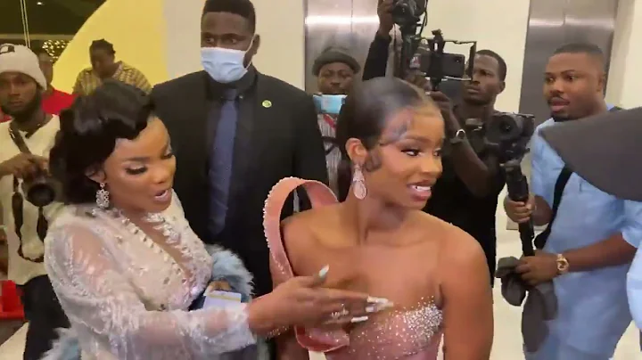 Watch iyabo Ojo's daughter Priscy's grand entrance to her exclusive 21st birthday bash.