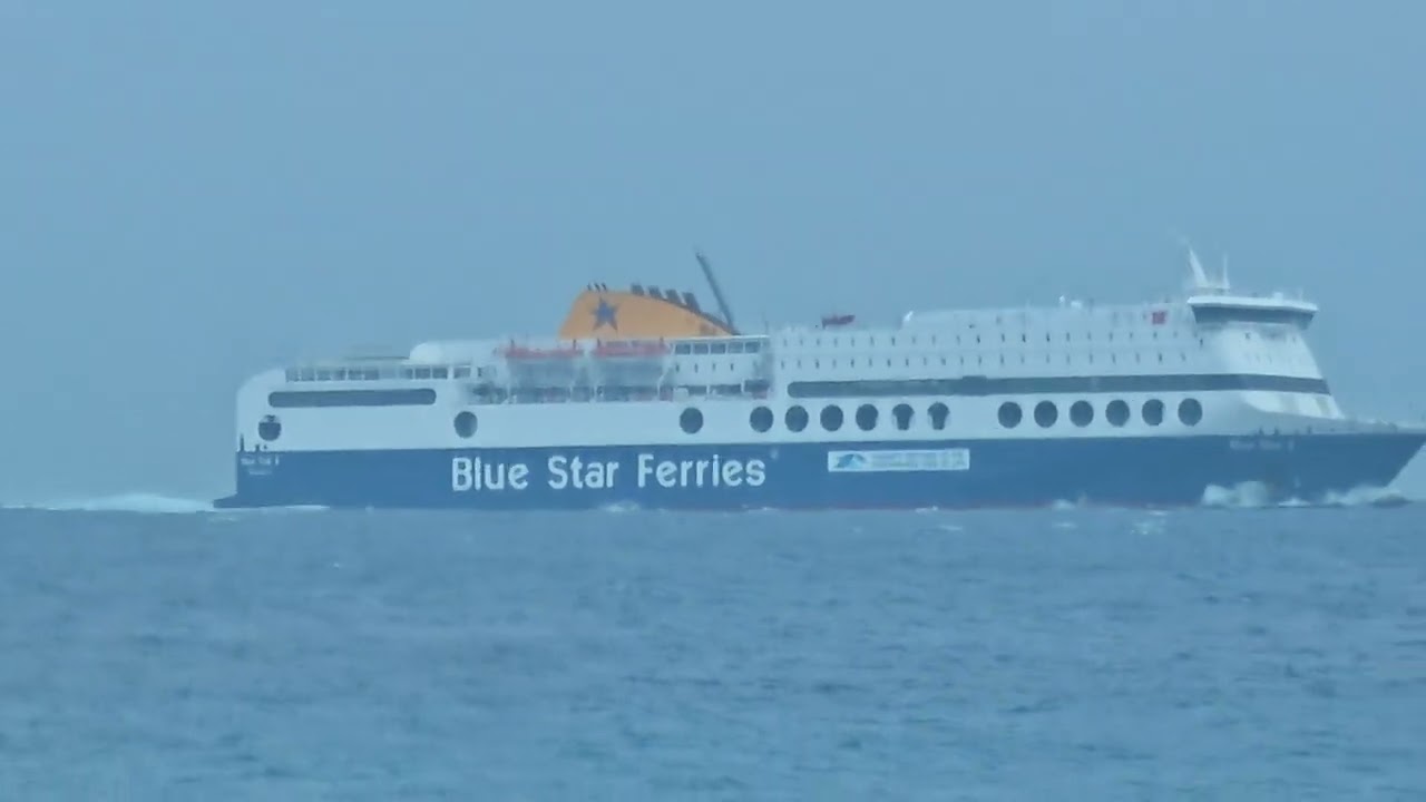 Άφιξη  blue star 2 Ρόδος 29/1/2026