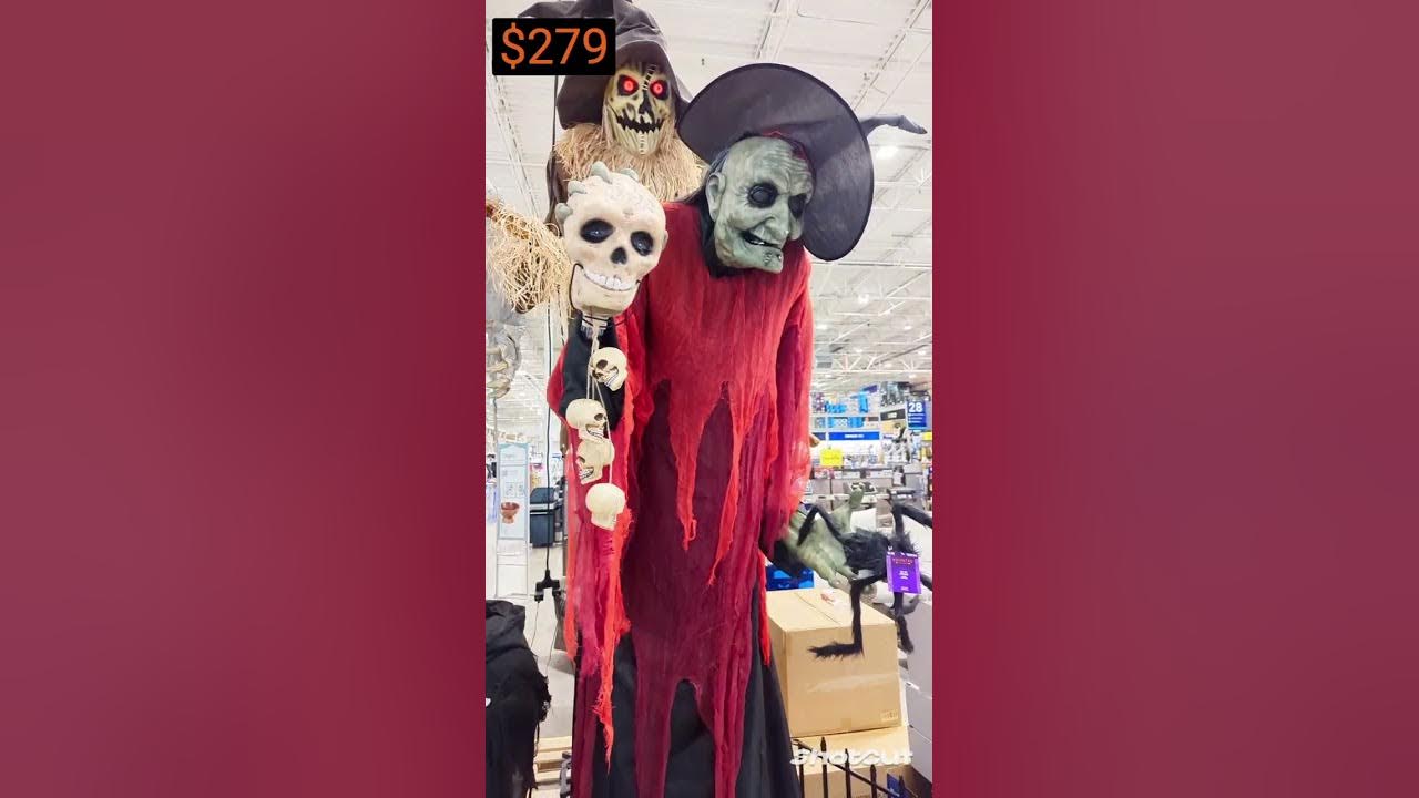 8/7/23 Lowes Halloween Animatronics YouTube