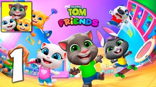 My Talking Tom Friends - Mobile Gameplay Walkthrough Part 1 (iOS, Android) screenshot 3