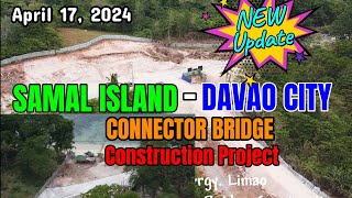 #latestupdate SAMAL ISLAND-DAVAO CITY CONNECTOR BRIDGE UPDATE AT BRGY. LIMAO | LANDING SITE #tatak👊
