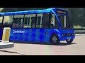 Buses at Canterbury bus station February 2026