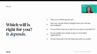 Webinar: Estate Planning In Retirement