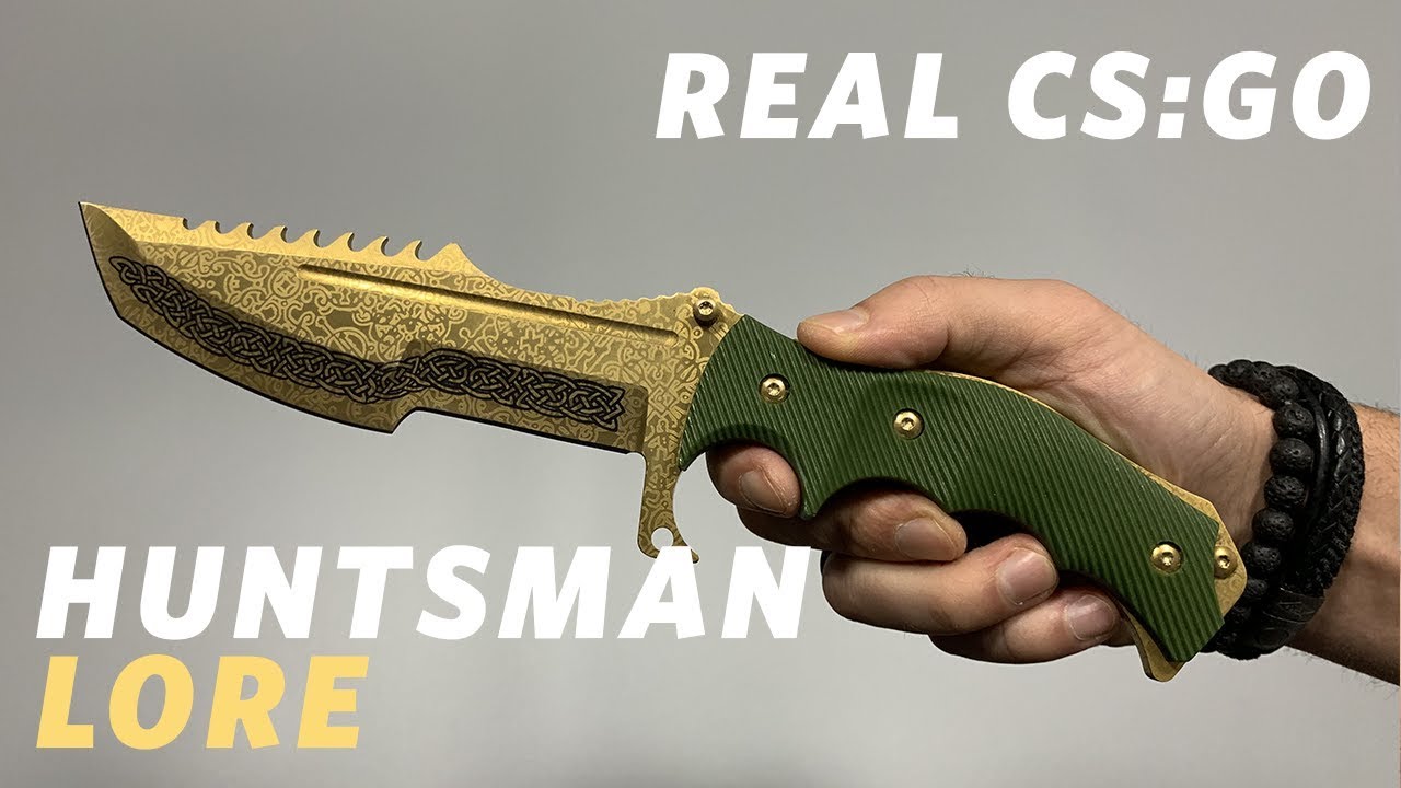 REAL CSGO KNIVES Huntsman Lore KNIFY YouTube