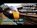 GWR Class 802 'IET' - The Worst High-Speed Train? - Standard Class Review (London to Exeter)