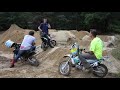 BIG PITBIKE JUMPS WITH RICKY STENHOUSE JR!!