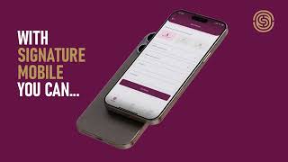 Signature Bank Mobile App
