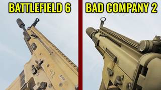 Battlefield 6 vs Bad Company 2 - Weapons Comparison