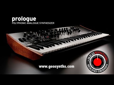 Korg Prologue - Custom Patches 26 to 50 - GEOSynths.com