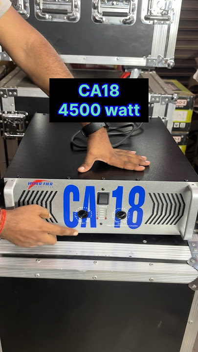 CA18 amplifier | 5000 watt amplifier | amplifier price | hyperfier amplifier | CA18 price