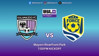 May 29th | Kalamazoo FC vs Cleveland Force SC | USL W League