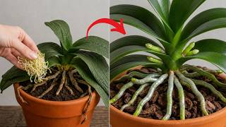 Orchid Roots Grow 200% Faster After Using This!
