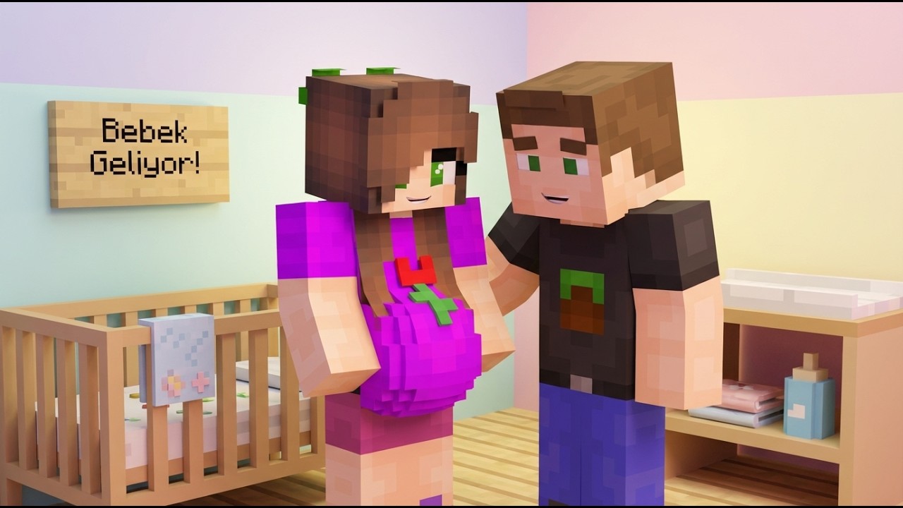 Tarık ve Ayşe'nin Çocuğu Oldu - Minecraft