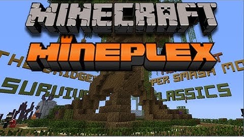 Minecraft Server Showcase: Mineplex (Minigames server)