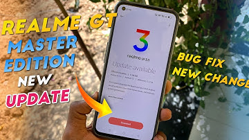 Realme GT Master Edition Android 12 | Realme UI 3.0 update