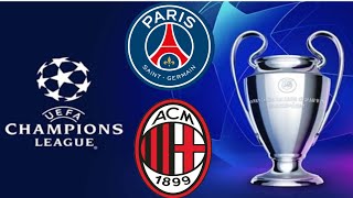 PES 2023- Paris Saint-Germain vs AC Milan - Champions League