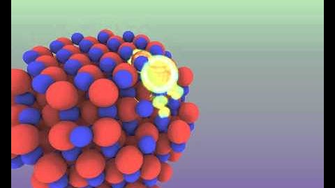 CdSe Quantum Dot Scientific Visualization