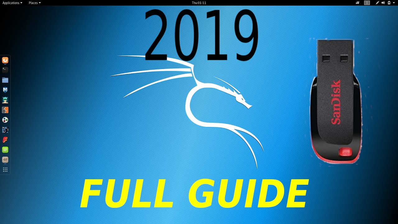how to install kali linux full guide - YouTube
