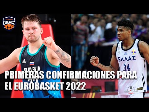 Primeras confirmaciones para el Eurobasket 2022