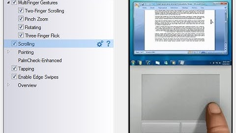 Touchpad/Mouse Scroll, Tapping and Zoom - FIXED