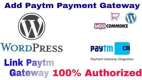 How to add paytm payment gatway in wordpress with WooCommerce | web designing | Any Wordpress Theme
