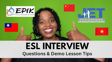 How to ACE Your ESL Teacher Interview: Tips, Questions, Demo Lesson