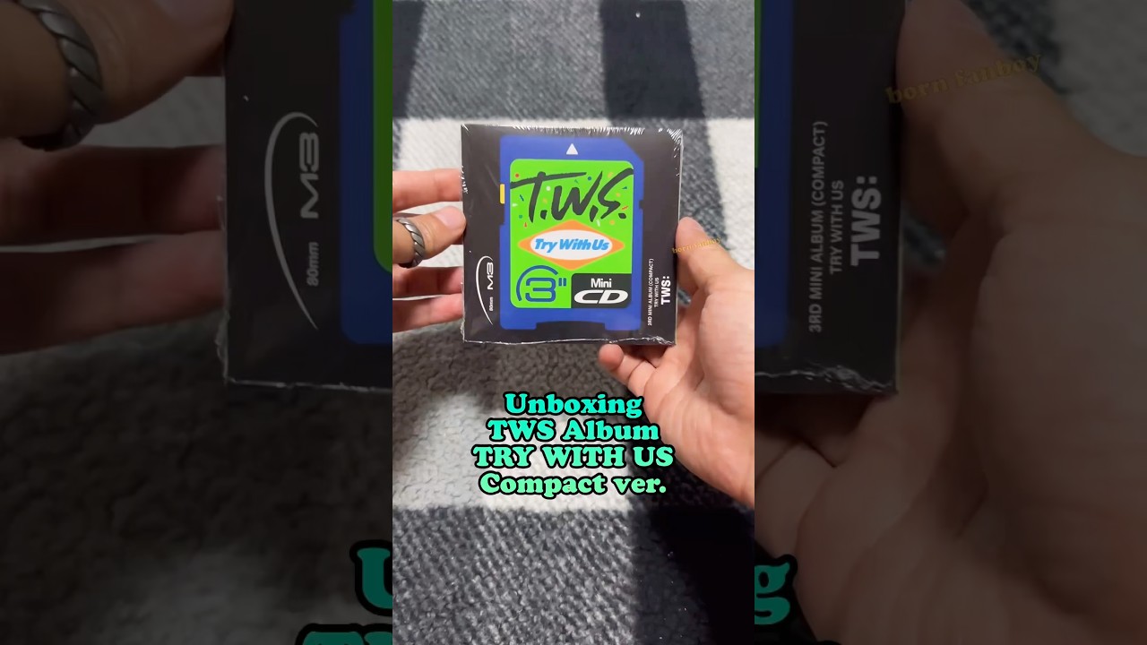 Unboxing TWS - TRY WITH US Album Compact version