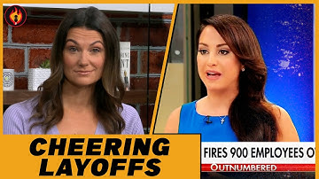 Krystal Ball: Fox Host GLEEFUL over MASS LAYOFFS