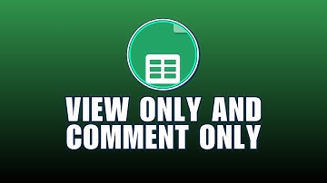 ~ HANDY TIPS Google Sheets How To Edit View Only And Comment Only Files In Google Sheets
