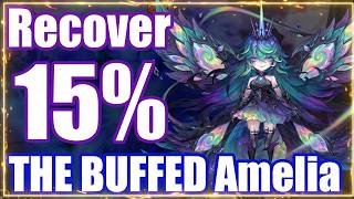 A New Tier SSS Supporter for Turn2 - THE BUFFED Amelia Finally Gets Healing😊😊😊【Summoners War RTA】