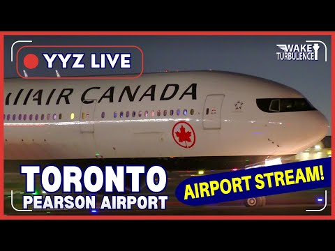 🔴LIVE Toronto Pearson Airport Plane Spotting | CYYZ / YYZ Friday Night!