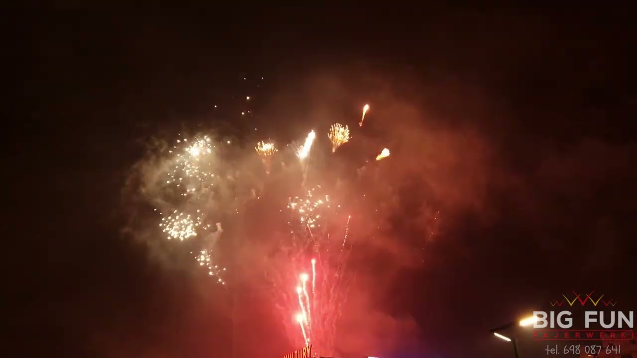 Ciche Fajerwerki - Widowisko Pirotechniczne - Grodzisk Mazowiecki 2023