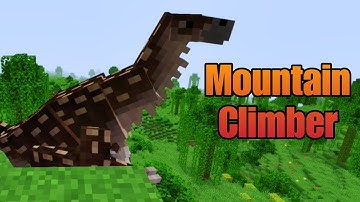 Mountain Climbing Theri?! (Minecraft Fossils & Archeology Part 3)