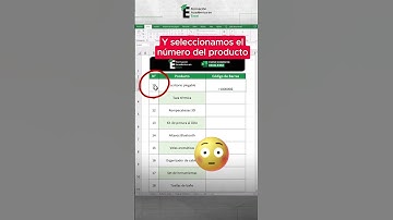 Crea códigos de barra en Excel 📌