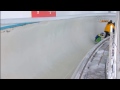 Brazilian Bindilatti crashes in Lake Placid 4-Man Bobsled - Universal Sports