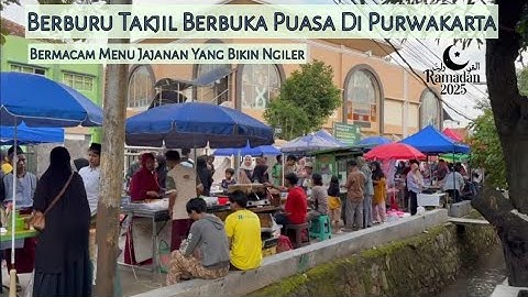 Berkeliling Berburu Takjil Buka Puasa || Melihat Suasana Kota Di Bulan Ramadan 2025