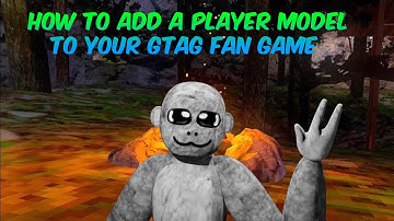 How to add a Player model to your gorilla tag fan game!