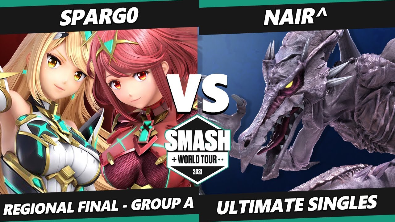 SWT CA RF Group A - Spargo (Pyra Mythra) Vs. Nair (Ridley) SSBU Ultimate Tournament