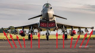 Почему ничто не может остановить Eurofighter Typhoon со смешанными ракетами