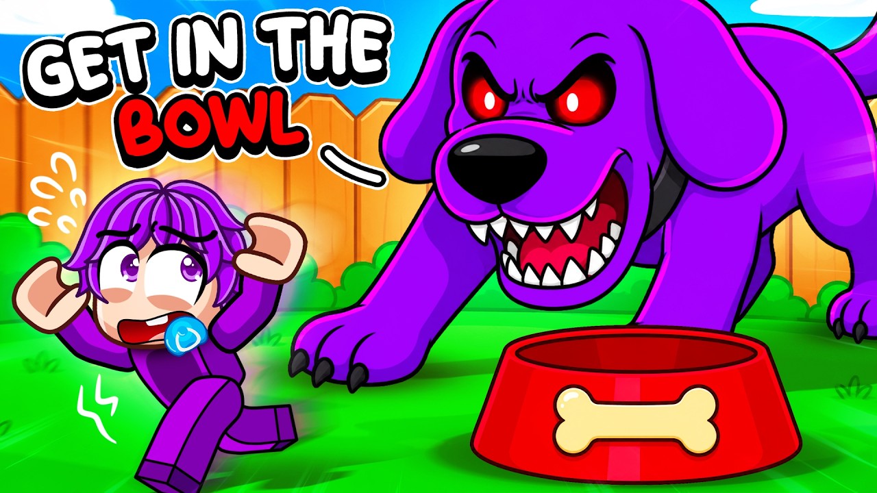 DON'T ADOPT THIS PURPLE DOG...