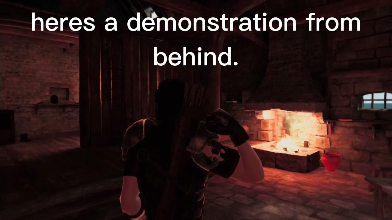 How to take off quiver in Blade And Sorcery Nomad & PCVR YouTube