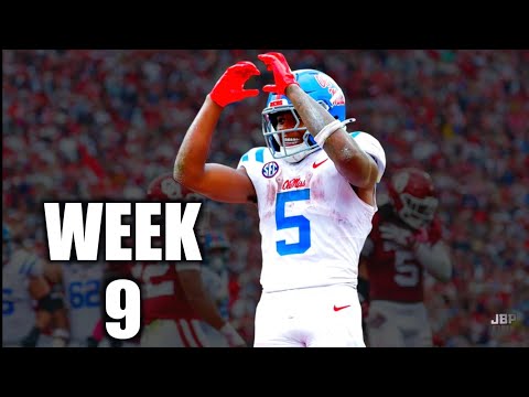 College Football 2025 - Best of Week 9 ᴴᴰ