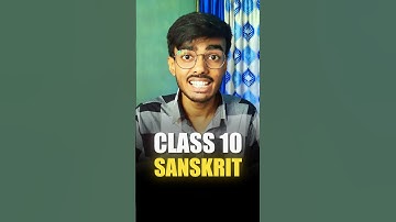 Score 100 Marks In Sanskrit 🔥 | How To Study Sanskrit Class 10th #class10 #shorts #cbse #icse