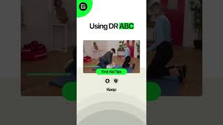 How to Use DR ABC – First Aid Made Simple 🩹 #shorts