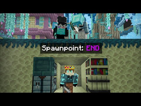Minecraft MANHUNT in the NEW END
