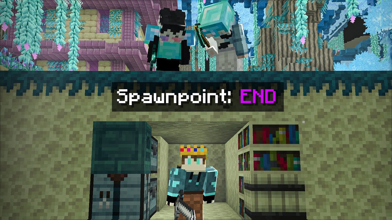 Minecraft MANHUNT im NEUEN END