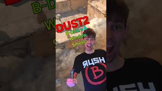Cs2 Dust2 B-Site Smokes (2026 meta) #cs2 #dust2 #shorts