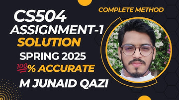 CS504 Assignment 1 Solution Spring 2025 | 100% Working | VU Software Engineering Assignment